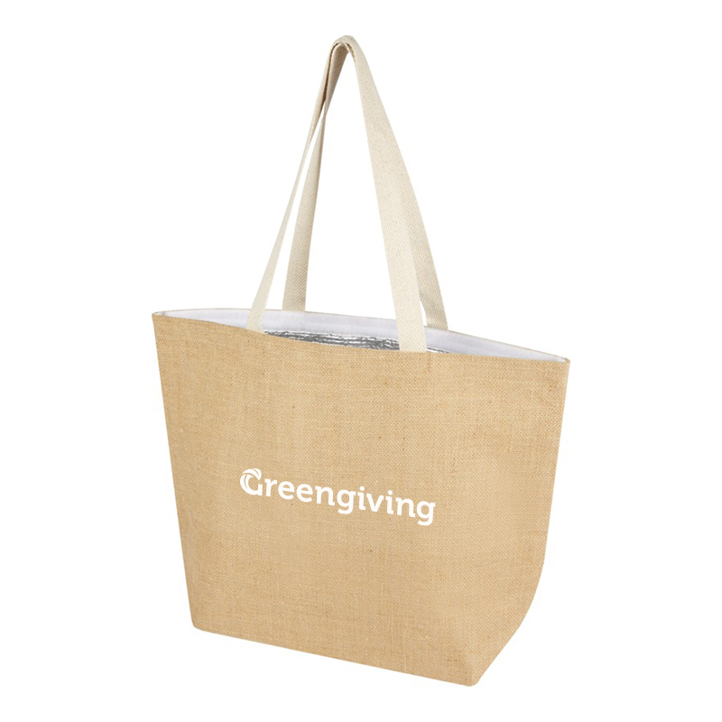Cooler bag jute | Eco promotional gift